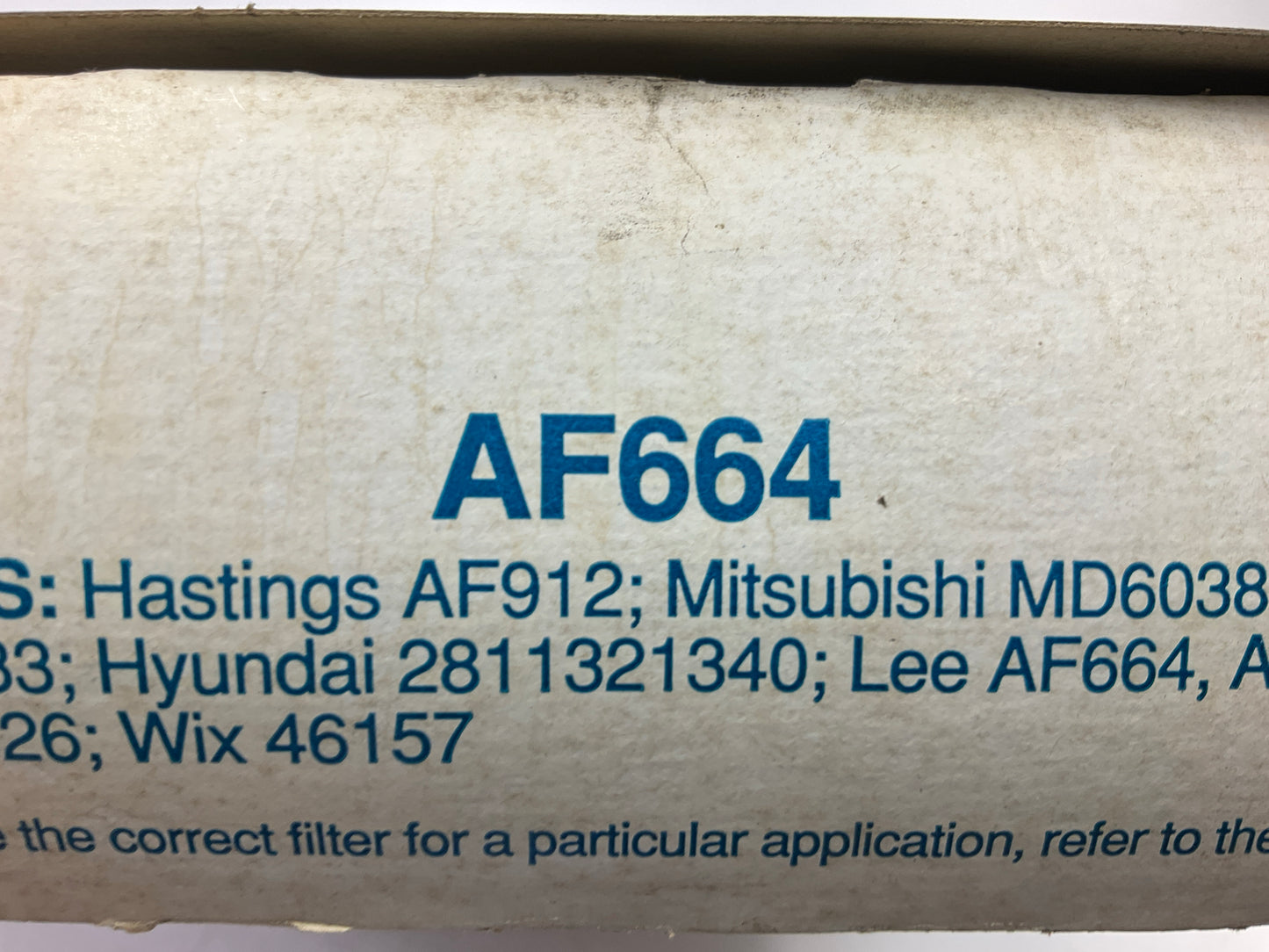 Champ AF664 Engine Air Filter