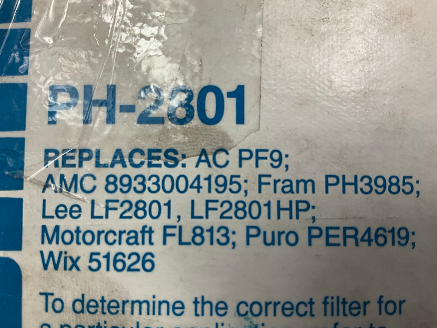 Champ PH2801 Engine Oil Filter