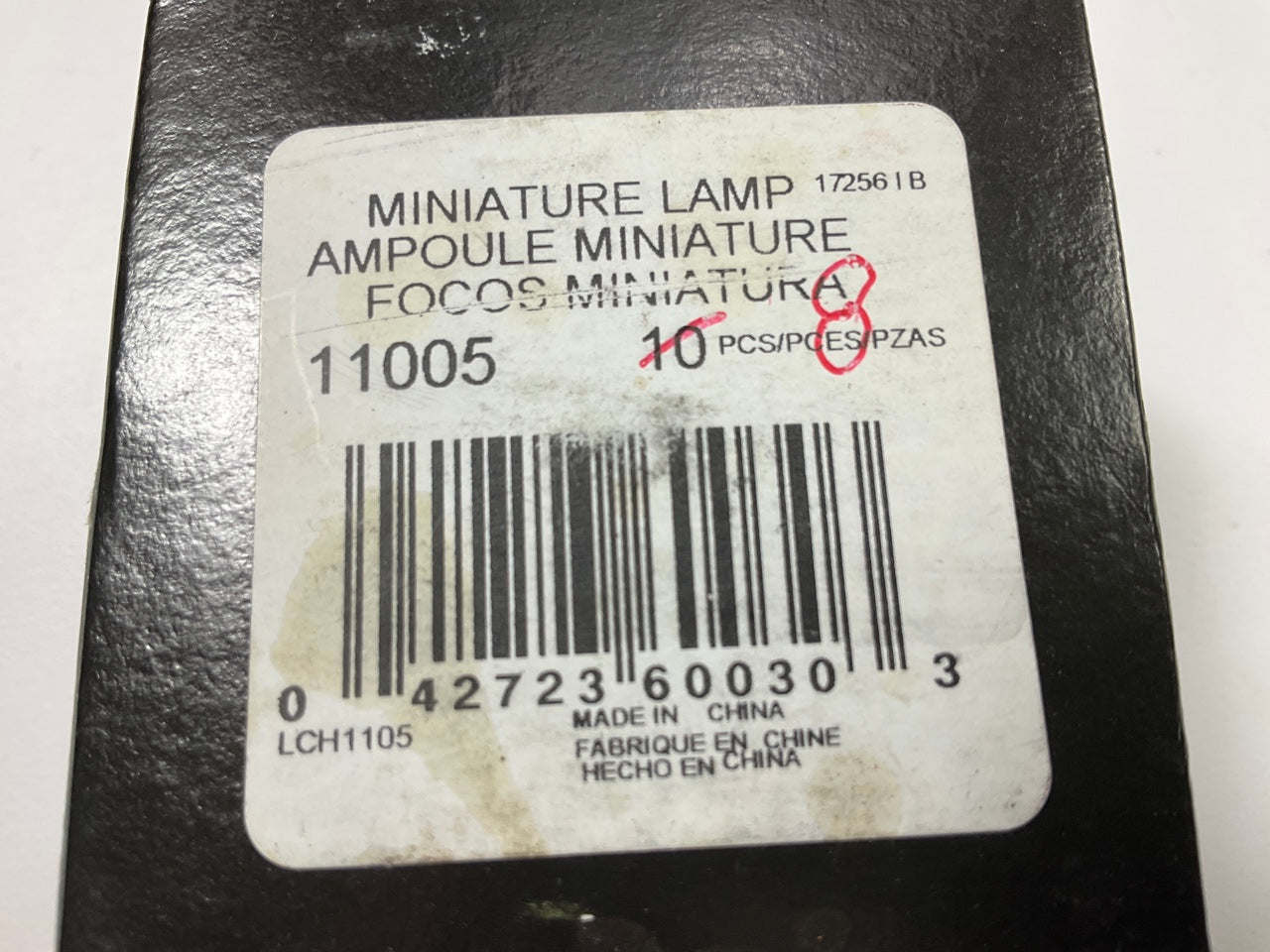 (8) Champion 11005 Minature Light Bulbs - SV8.5 13V 5 Watt