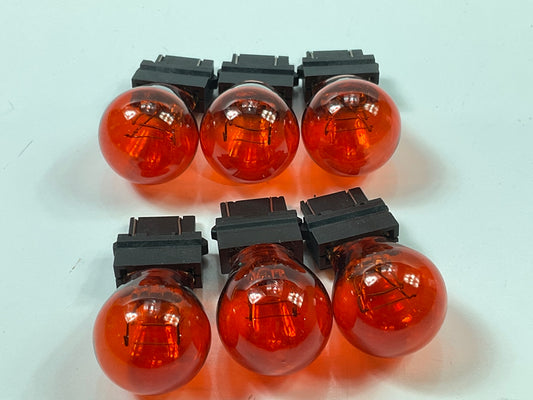 (6) Champion 3157NA Turn Signal Amber Light Lamp Bulb