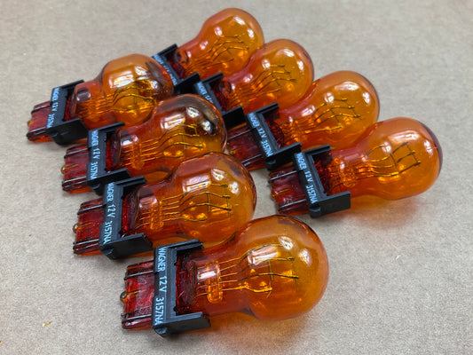 (8) Champion 3157NA Turn Signal Amber Light Lamp Bulb