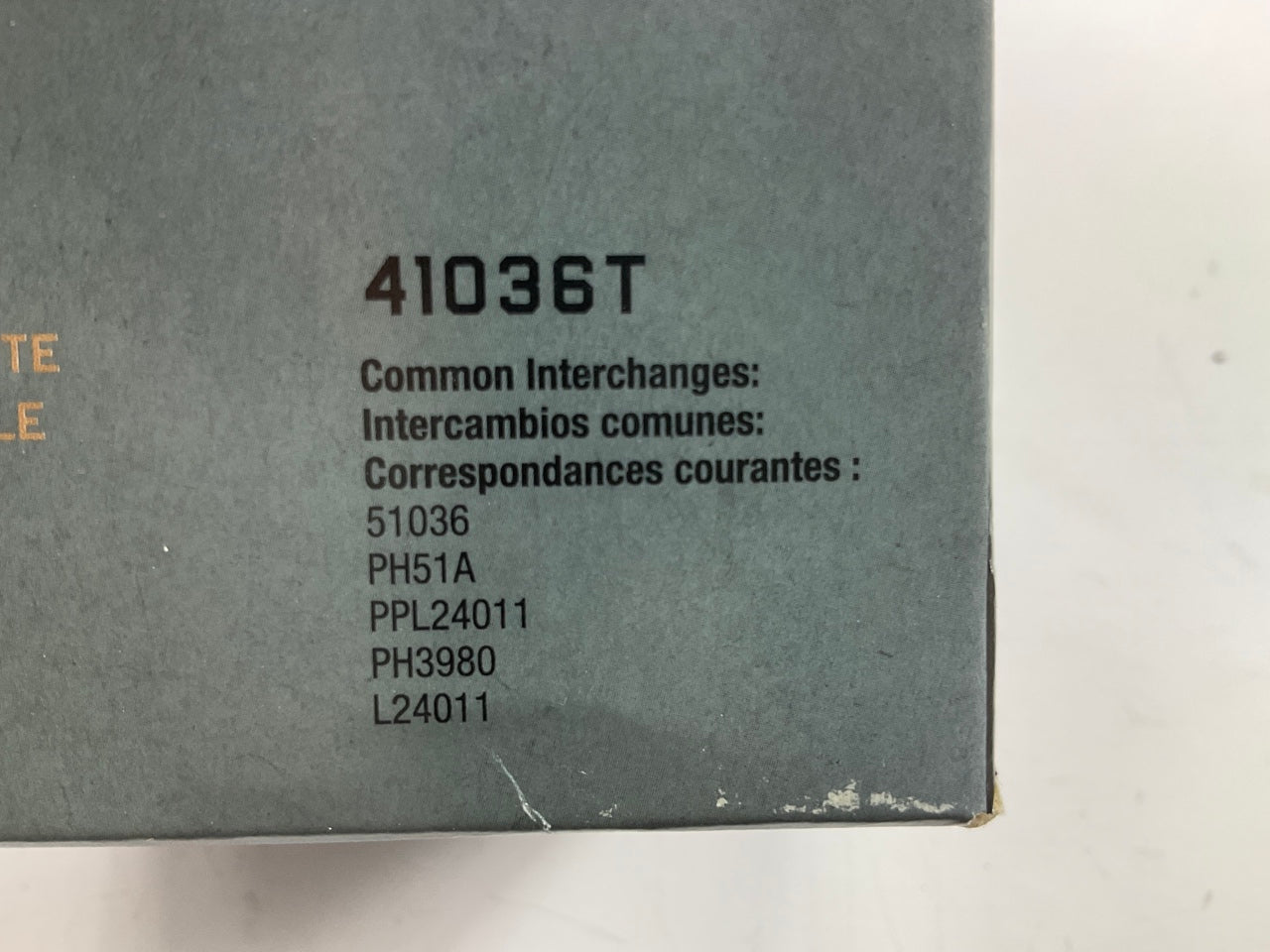 (12) Champion 41036T Engine Oil Filter