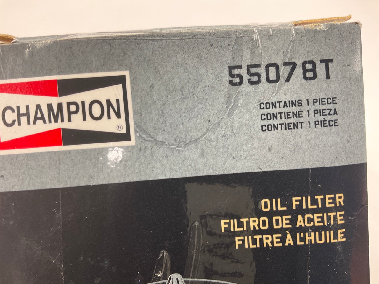 (2) Champion 55078T Engine Oil Filter