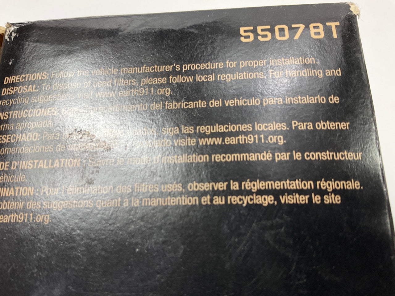 Champion 55078T Engine Oil Filter