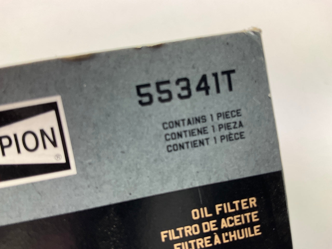 (2) Champion 55341T Engine Oil Filter