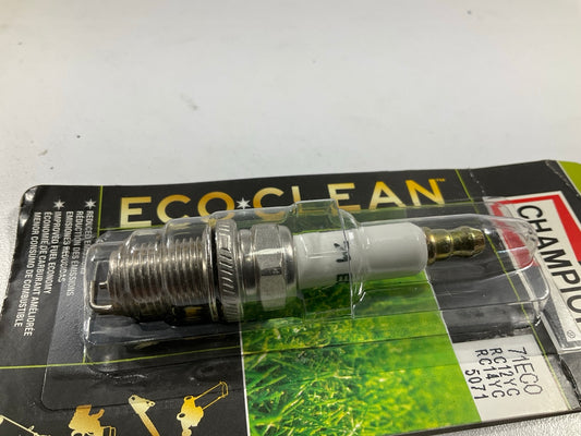 (1) Champion 71ECO ECO-CLEAN Spark Plug Replaces RC12YC; RC14YC; 71EZ; 5071