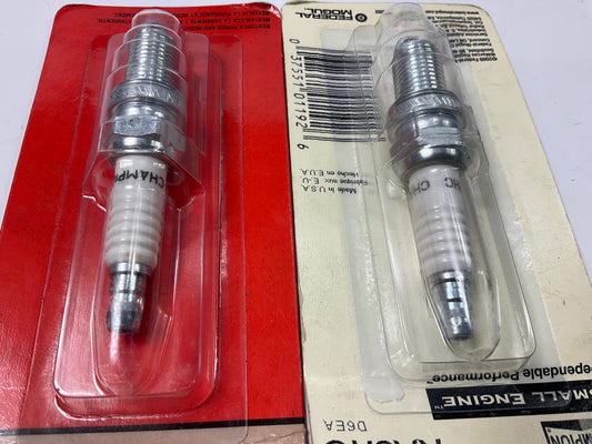 (2) Champion 810C Small Engine Spark Plugs RA8HC Replaces: D6EA