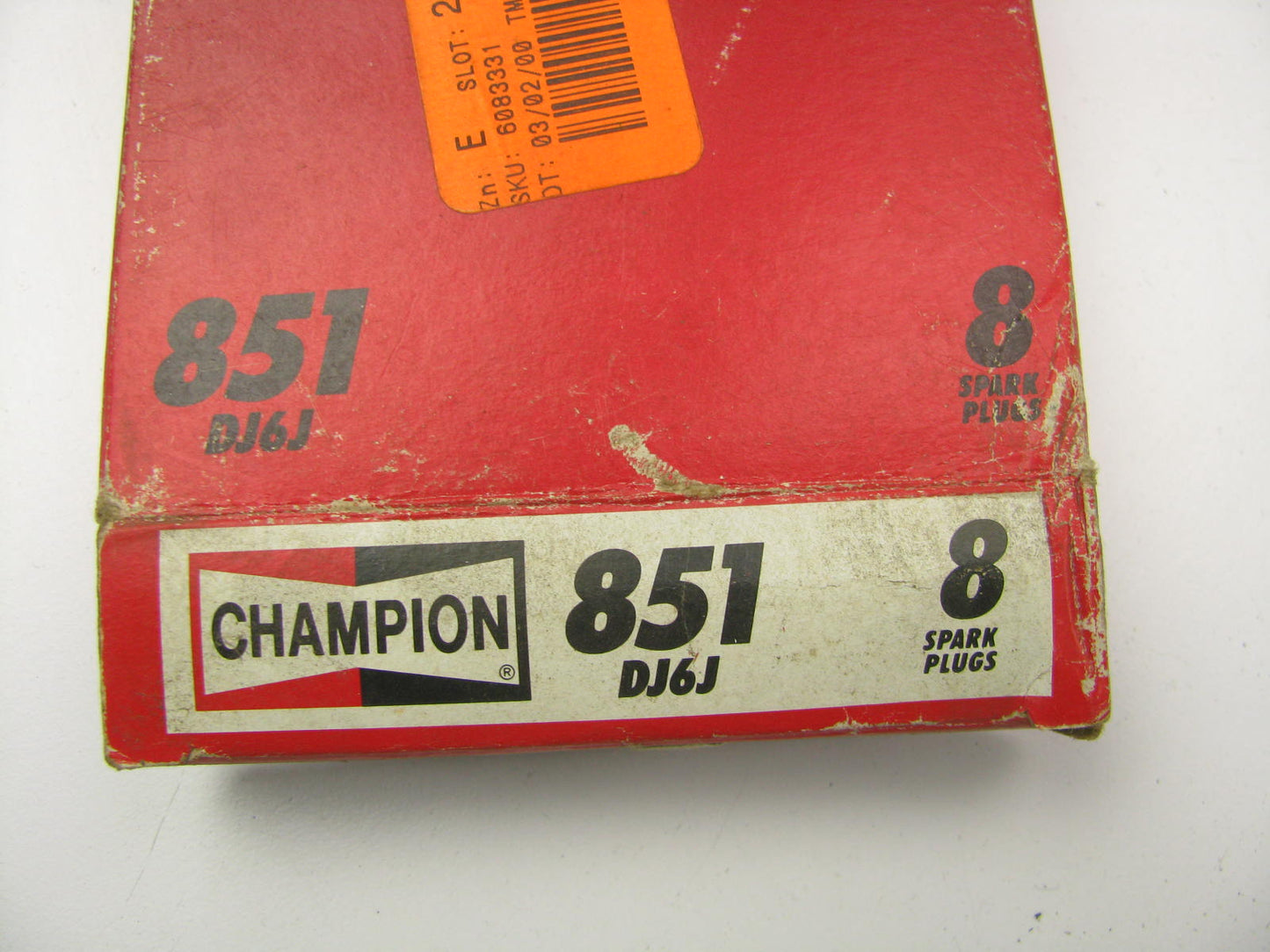 (8) Champion 851 Spark Plugs Replaces DJ16J 2954 XST2954 HS5E T22MU WA22MU AF3NX