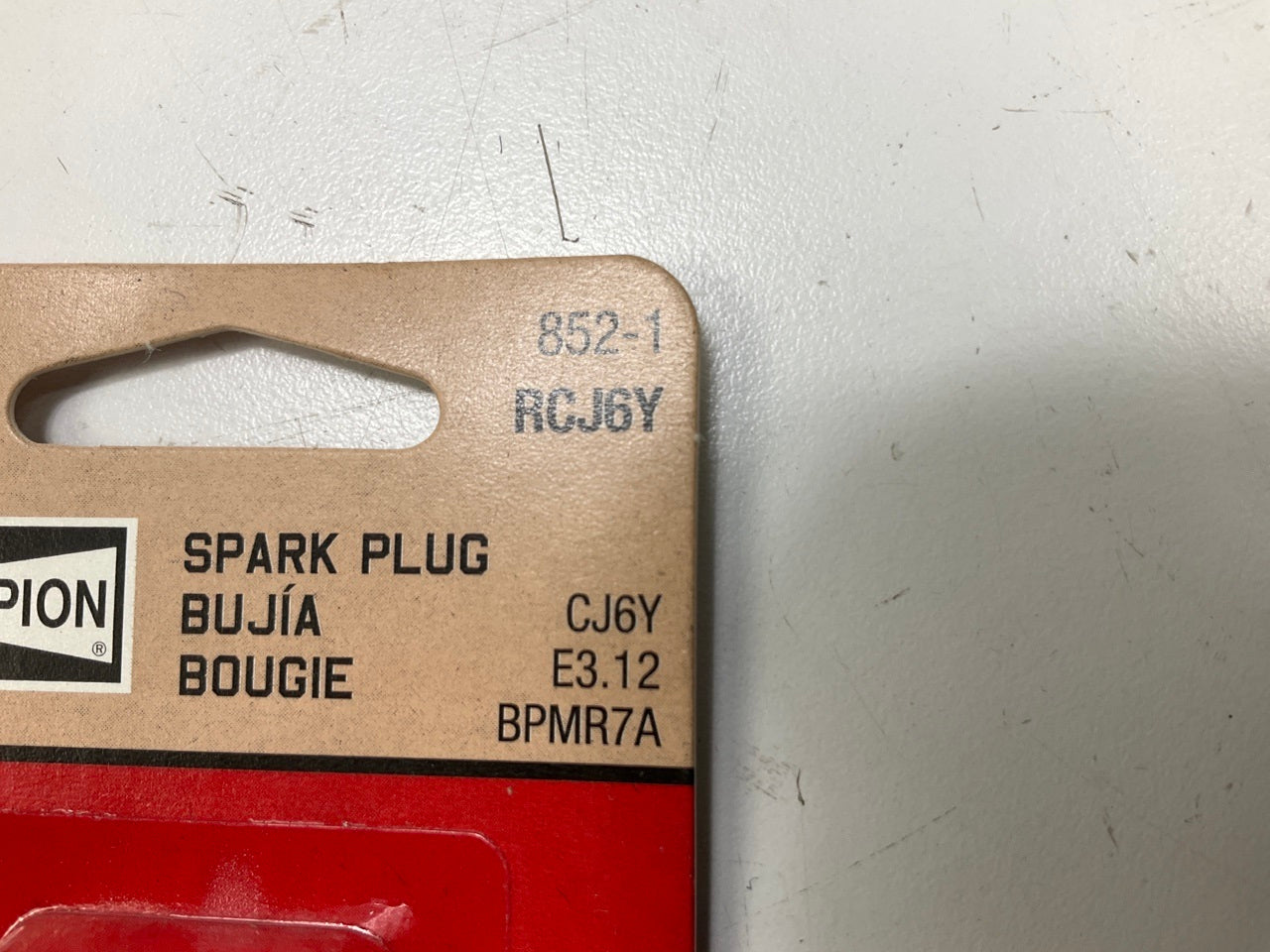 (2) Champion 852-1 RCJ6Y Small Engine Spark Plug