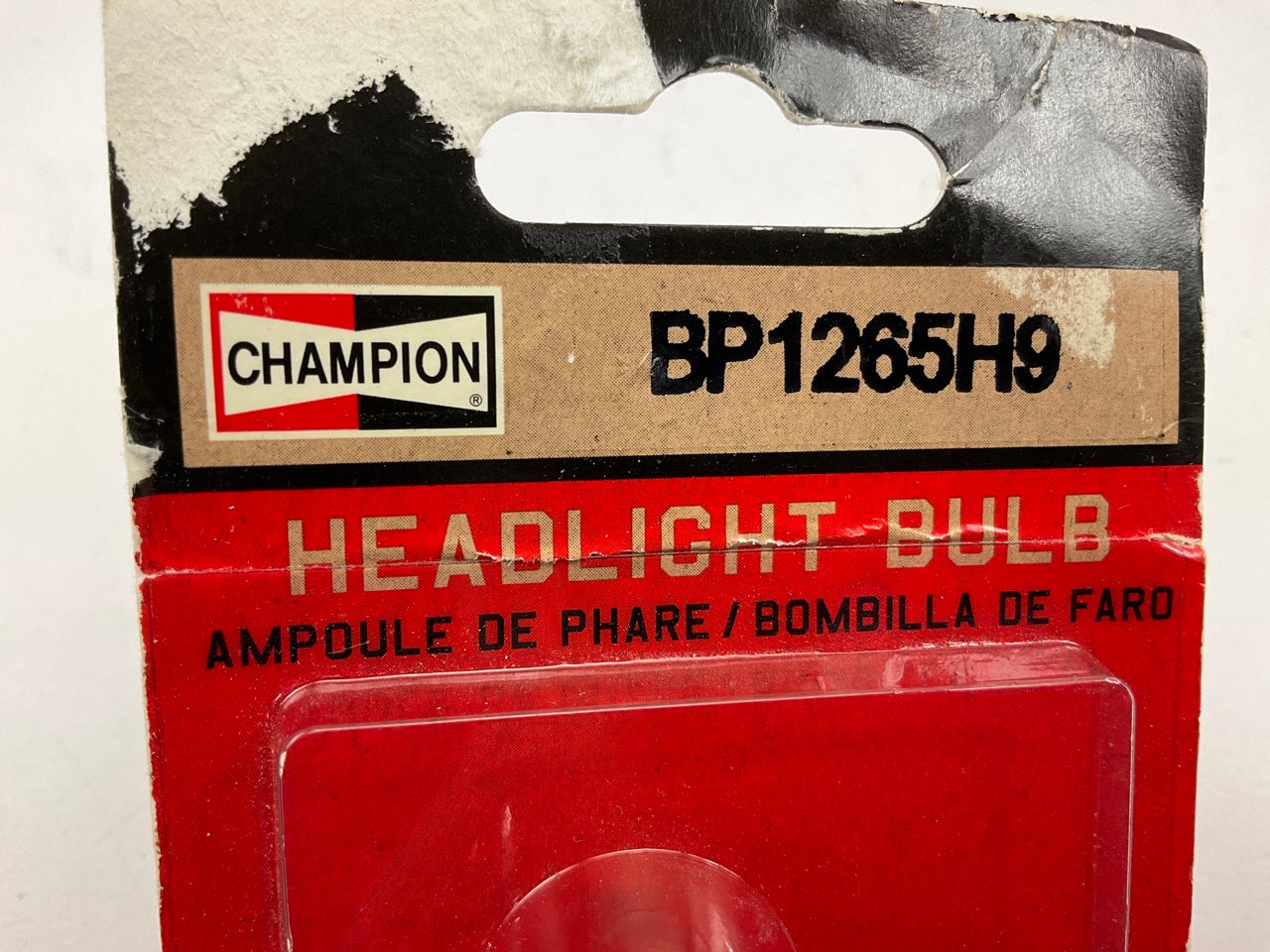 Champion BP1265H9 High Beam Headlight Headlamp Light Lamp Bulb, 1265/H9