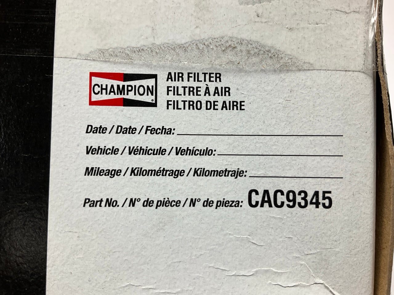 Champion CAC9345 Engine Air Filter