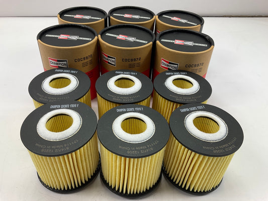 (6) Champion COC9972 Oil Filters Replaces 041-8190 61857047 PF2259 57047XP