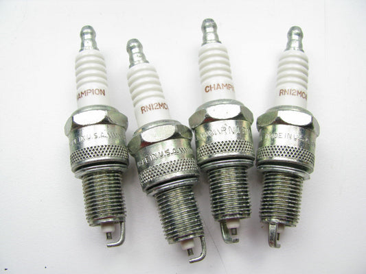 (4) Champion RN12MC4 Spark Plugs