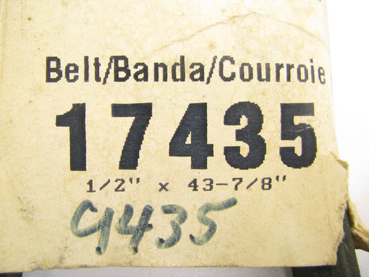 Charter 17435 Accessory Drive Belt - 0.53'' X 43.50'' - 36 Degree
