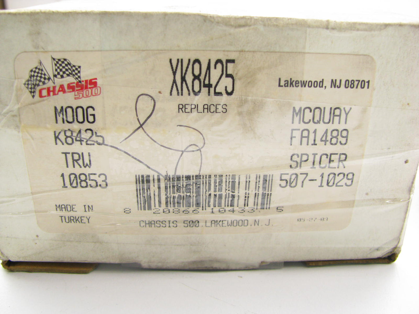 Chassis 500 XK8425 Control Arm And Ball Joint Assembly - Front Right Lower