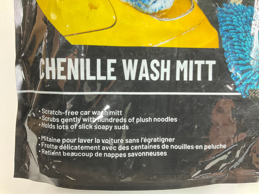 Chemical Guys MIC811 Chenille Microfiber Scratch-Free Wash Mitt, Extra Plush