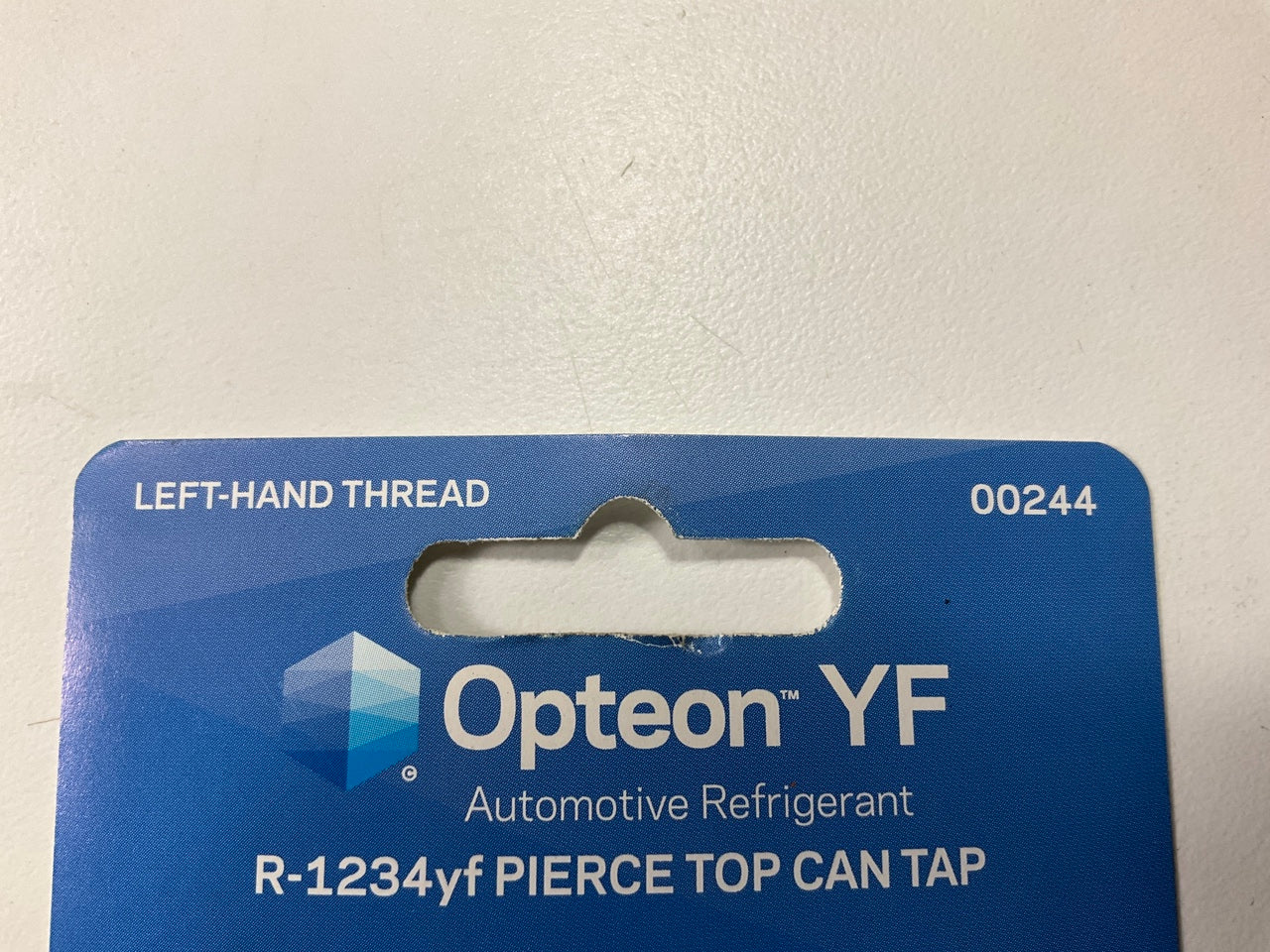 Opteon YF 00244 1234 Pierce Top Refrigerant Can Tap, Left Hand Thread