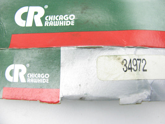 Chicago Rawhide 34972 Oil Seal - 4.55'' OD X 3.50'' ID X 0.788'' Wide