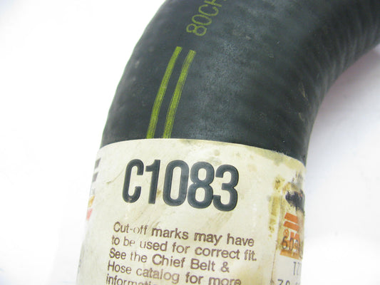 Chief C1083 Molded Radiator Coolant Hose - Upper