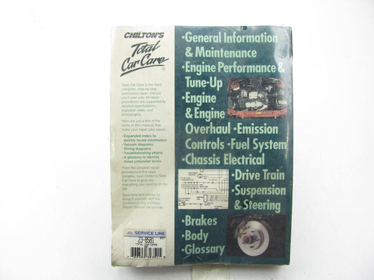 Chilton 8581 Repair Manual for 1978-1989 Mazda 323 626 929 GLC MX-6 RX-7