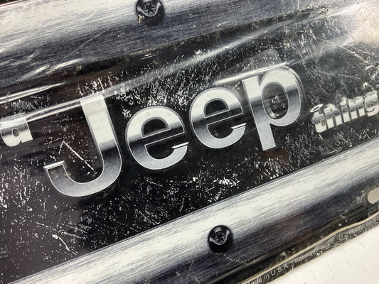 Chroma 2022 License Plate Frame For ''It's A Jeep Thing''