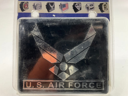 AF-BLK-PHC US Air Force USAF Black Plastic 2'' Hitch Cover