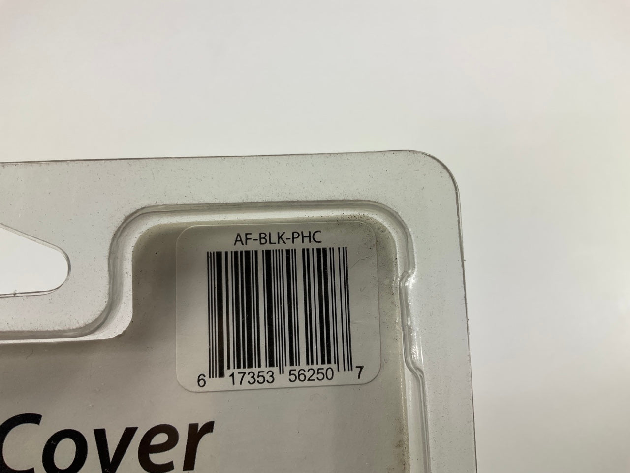 AF-BLK-PHC US Air Force USAF Black Plastic 2'' Hitch Cover