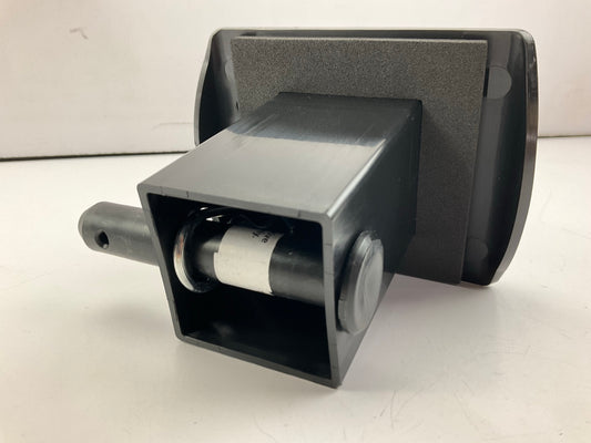 Chrome Emblems POL-BLK-PHC Trailer Hitch Plug Cover Police Flag Thin Blue Line