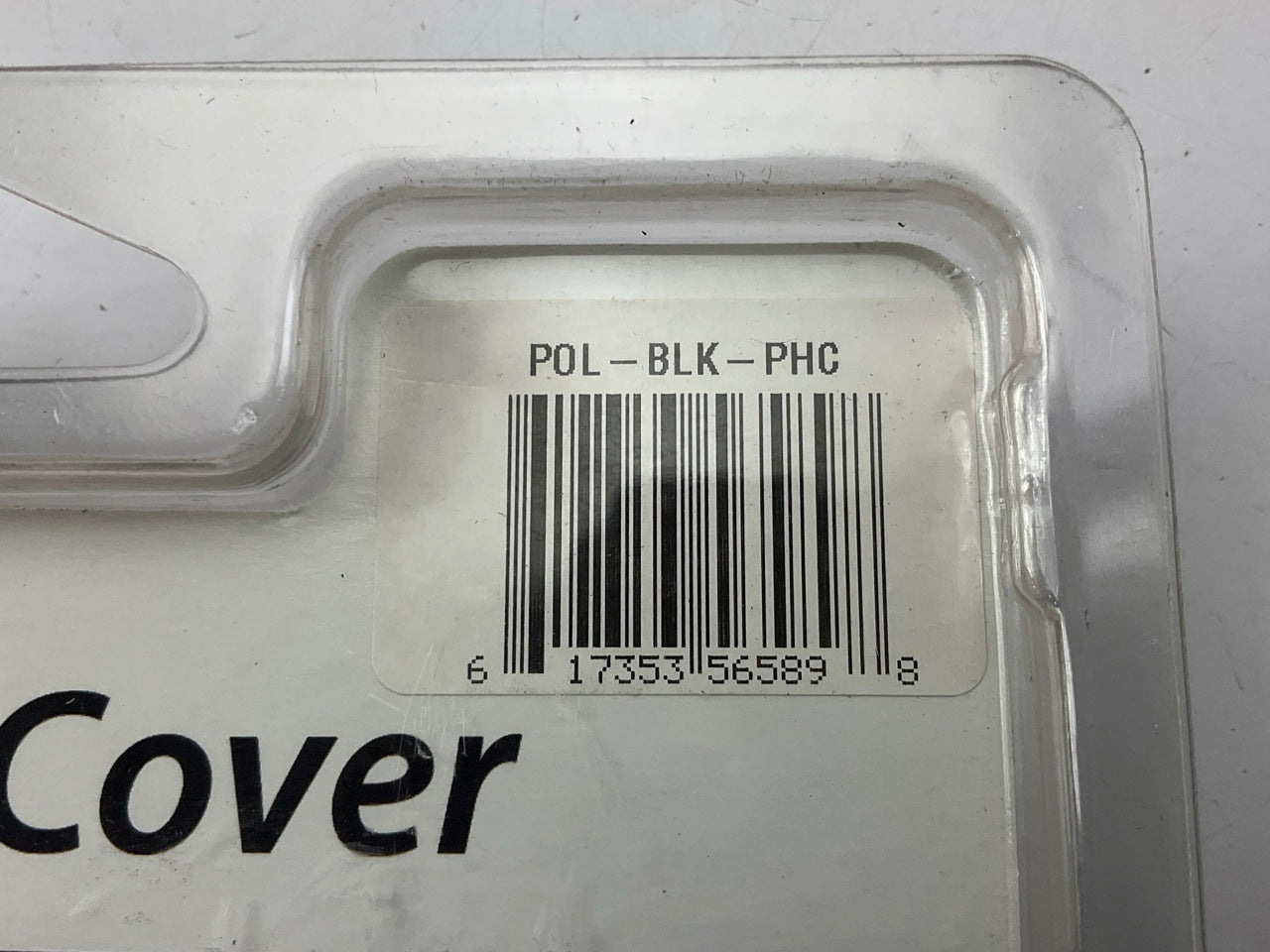 Chrome Emblems POL-BLK-PHC Trailer Hitch Plug Cover Police Flag Thin Blue Line