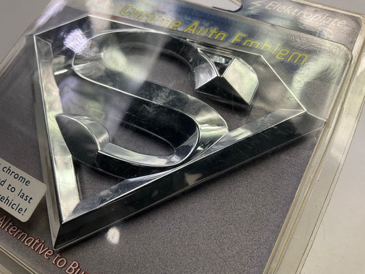 Chrome Emblems SUPER-3D-C Vehicle Emblem Superman ''S'' Logo