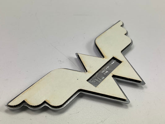 ''Wonder Woman'' Stick-on Chrome Emblem For Cars, SUVs, And Trucks