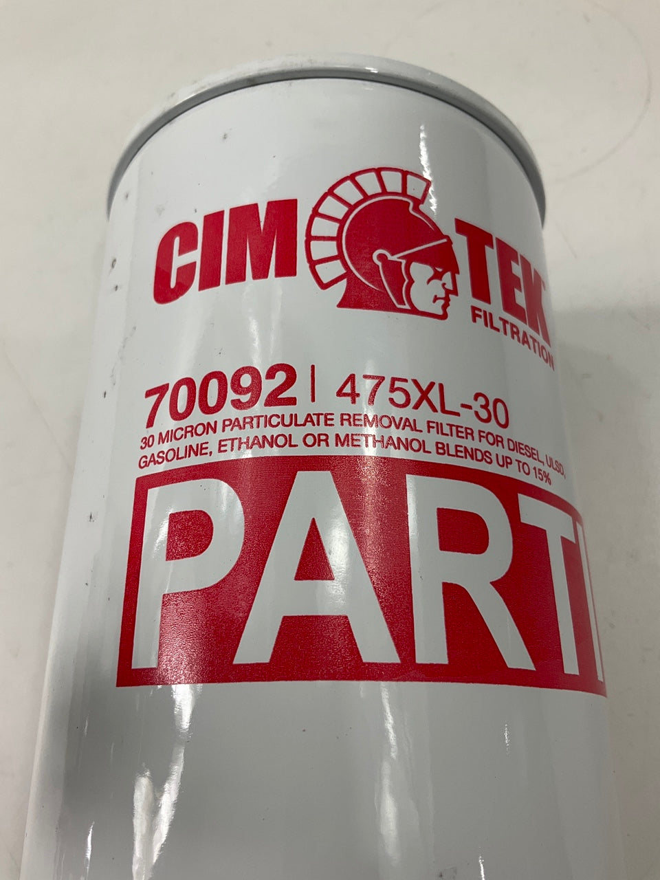 Cim-tek 70092 Fuel Dispensing Filter, 475 Series, 30 Micron, 25 GPM 50 PSI