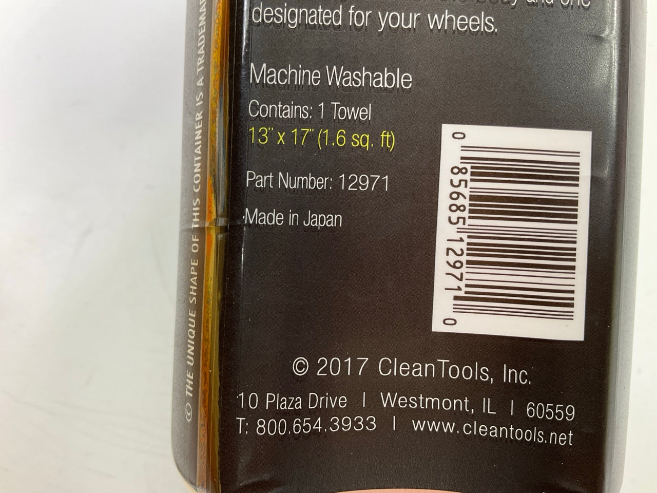 Clean Tools 12971 DipRagz Cleaning Cloth Towel 13''x17'' For Dipped / Matte Finish