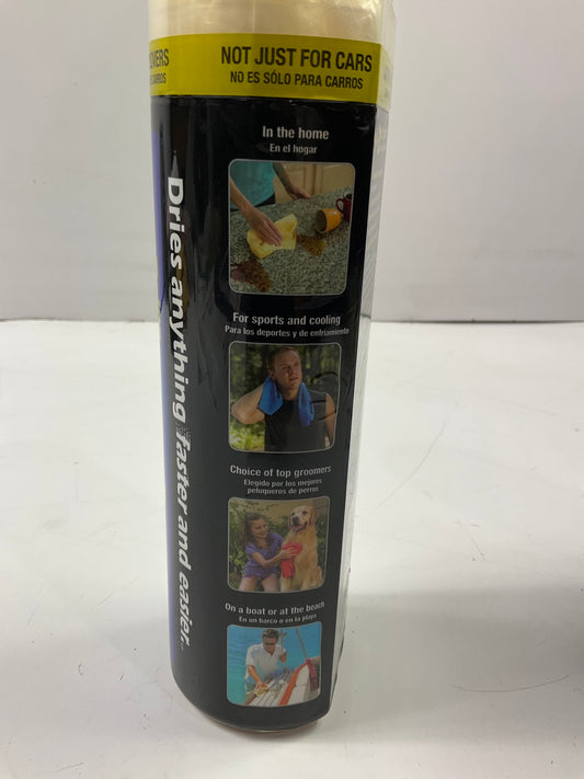 (2) CleanTools 51149 27''x17'' Emgee Absorber Chamois Auto Detail Drying Towels