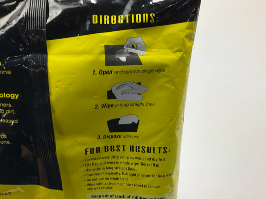 Clean Tools 99006M XXL Wash & Wipe Microfiber Wipes 22'' X 13.75'' - 2 Packs Of 5