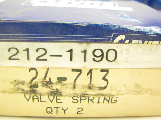 (2) Clevite 77 212-1190 Engine Valve Spring For 1971-1977 Jeep AMC 304 360 401