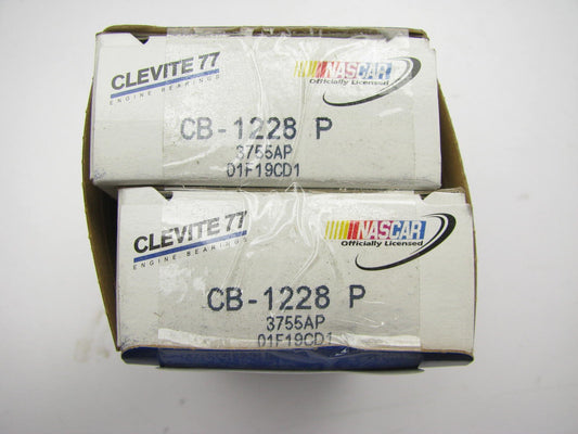 (6) Clevite 77 CB1228P Connecting Rod Bearings Std 77-90 GM 181 196 204 231 252