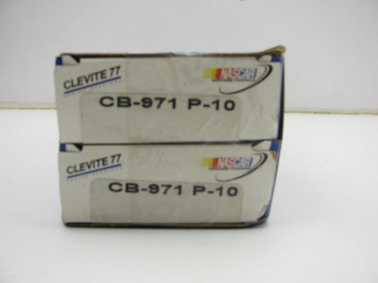 (6) Clevite CB-971P-10 Connecting Rod Bearings .010'' Cummins 504 140 155 185 210