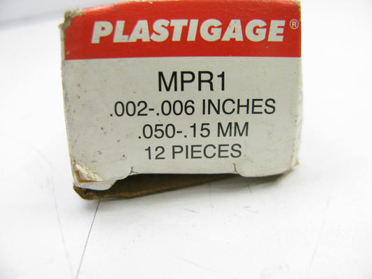 Clevite MPR1 Red Plastigage - .002''- .006'' - Pack Of 12