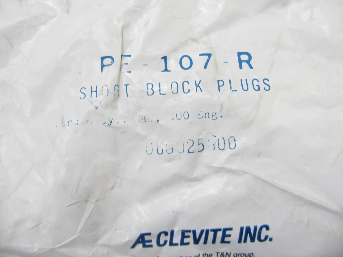 Clevite 77 PE-107-R Engine Freeze Expansion Plug Set - Ford 300 4.9L Truck