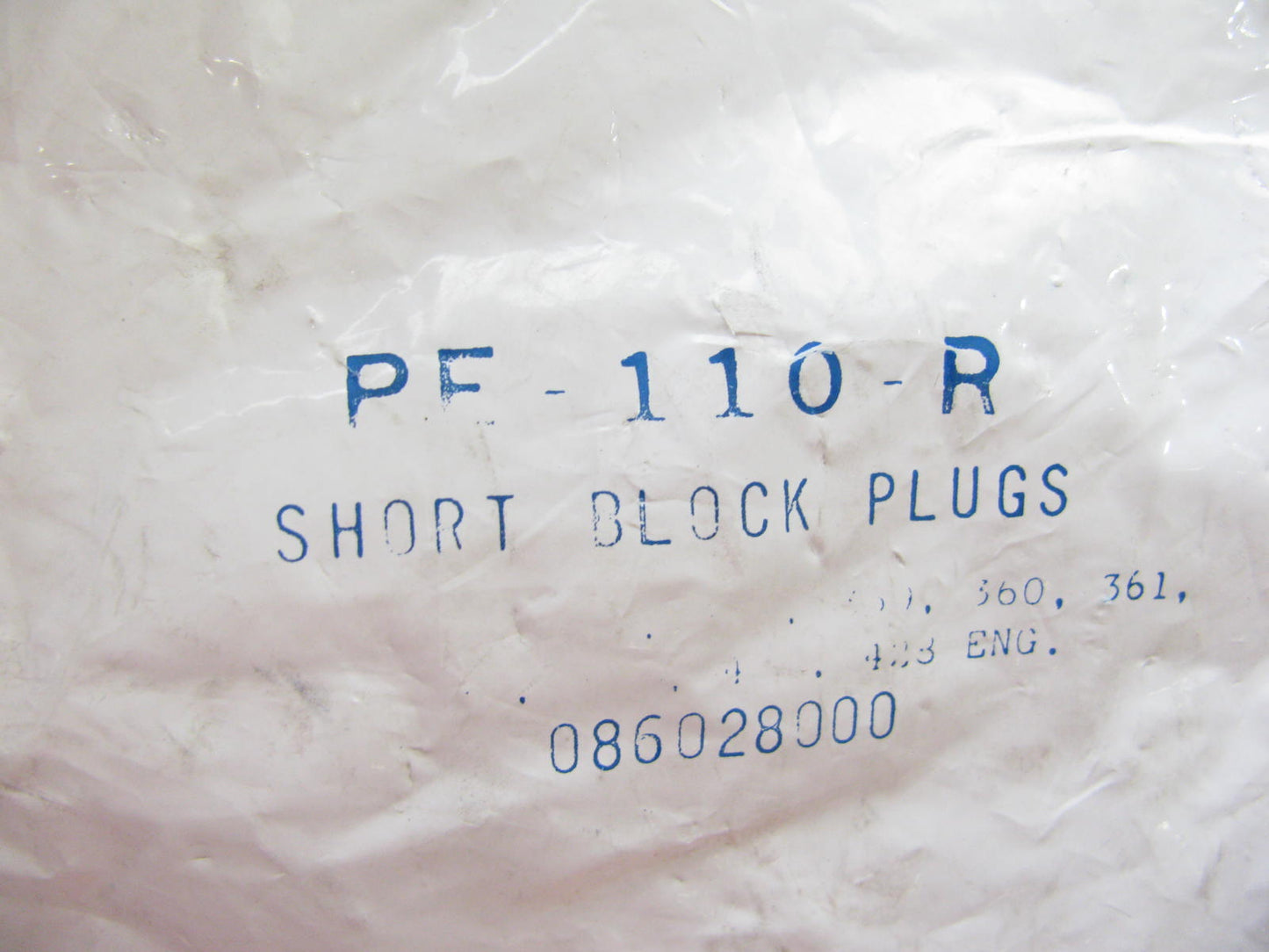 Clevite 77 PE-110-R Freeze Expansion Plug Set