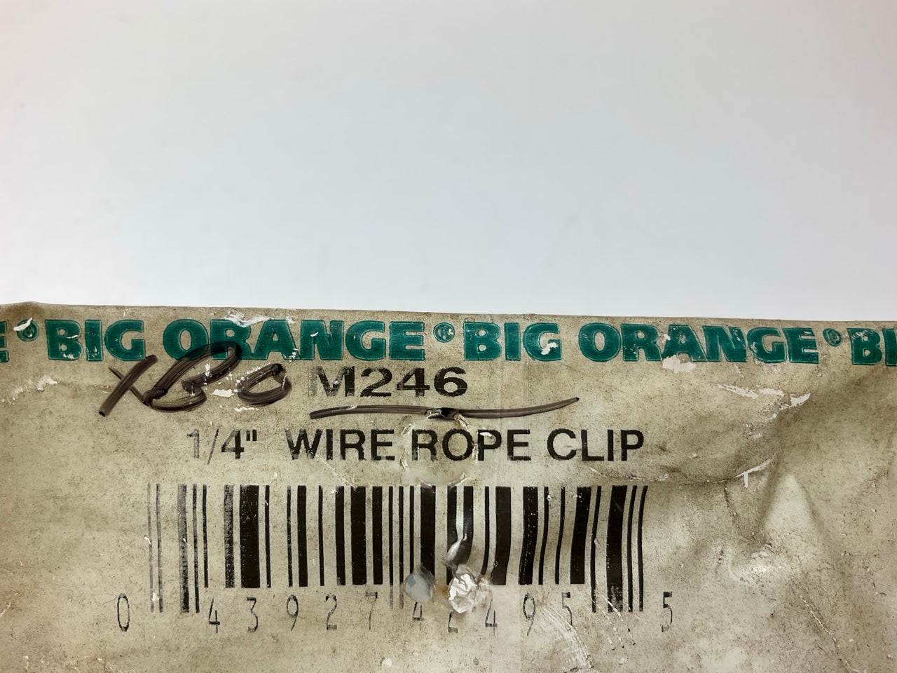 CM M246 1/4'' Steel Cable Wire Rope Clip Clamp