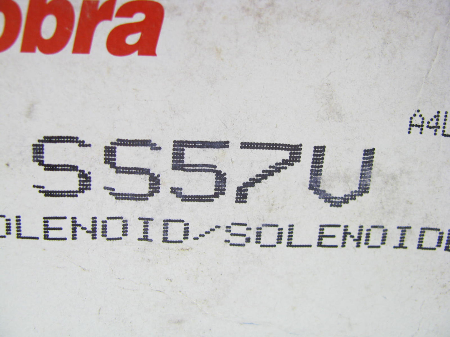 Cobra SS57V Starter Solenoid Switch - F496 SS3 4D7 251526 1M1030 ST81