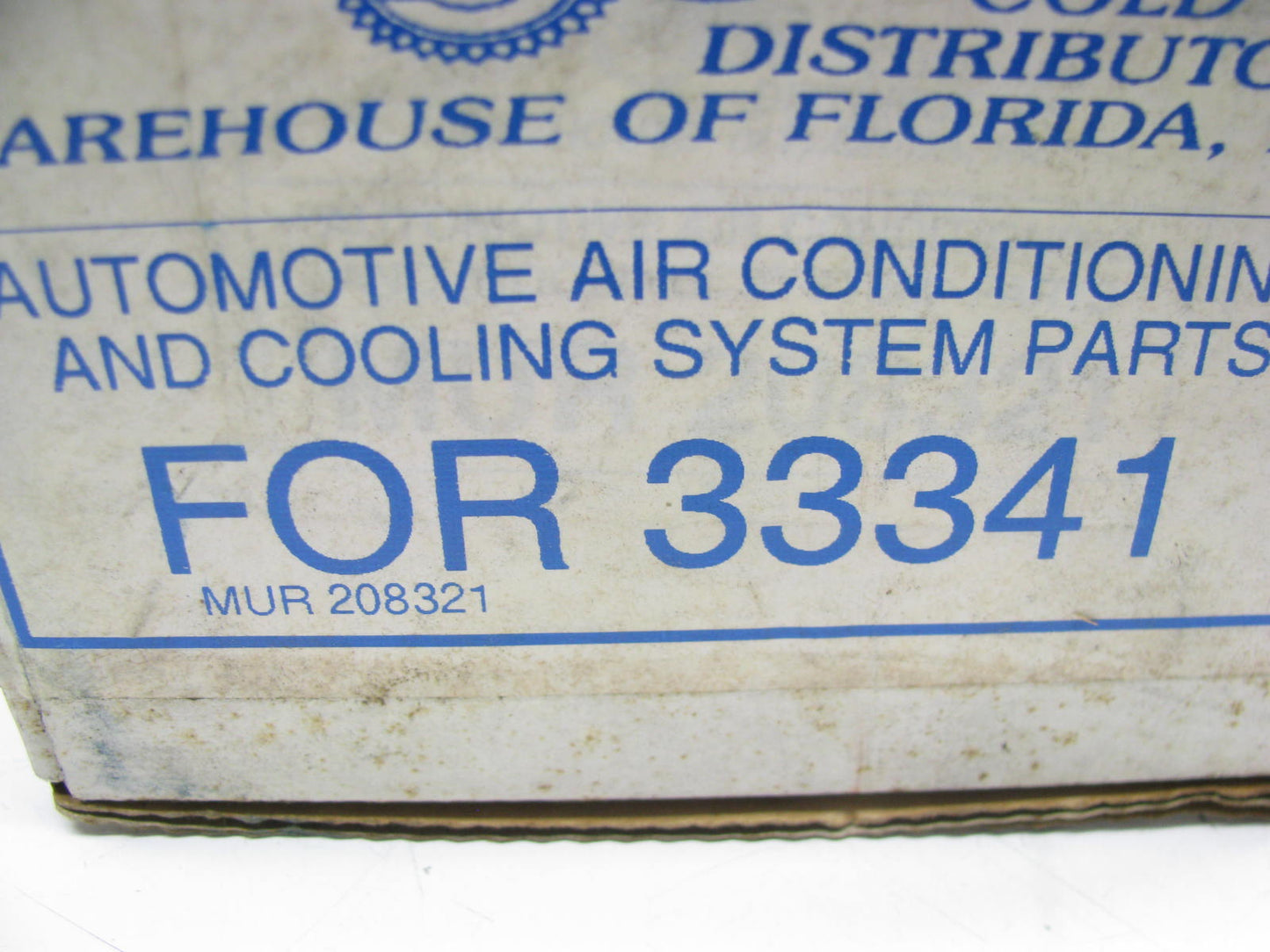 Cold Air Distributors 33341 A/C Receiver Drier