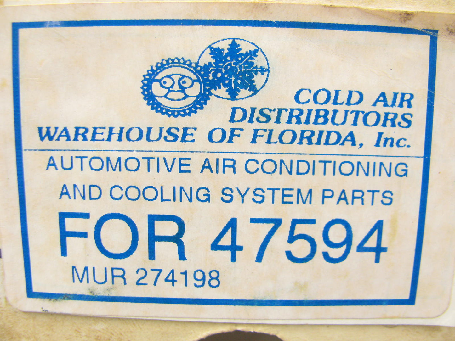 Cold Air Distributors 47594 A/C Compressor Clutch Assembly For 10PA17C