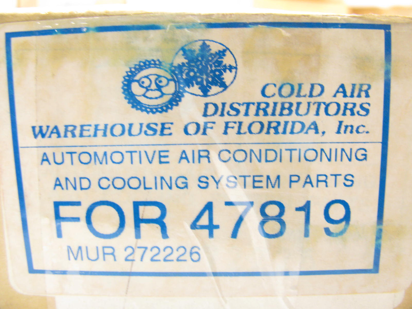 Cold Air Distributors 47819 A/C Compressor Clutch