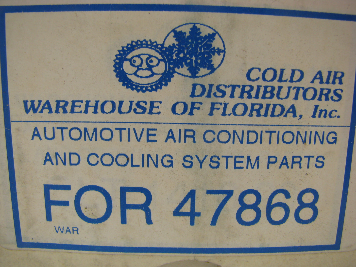 Cold Air Distributors 47868 A/C Compressor Clutch Assembly