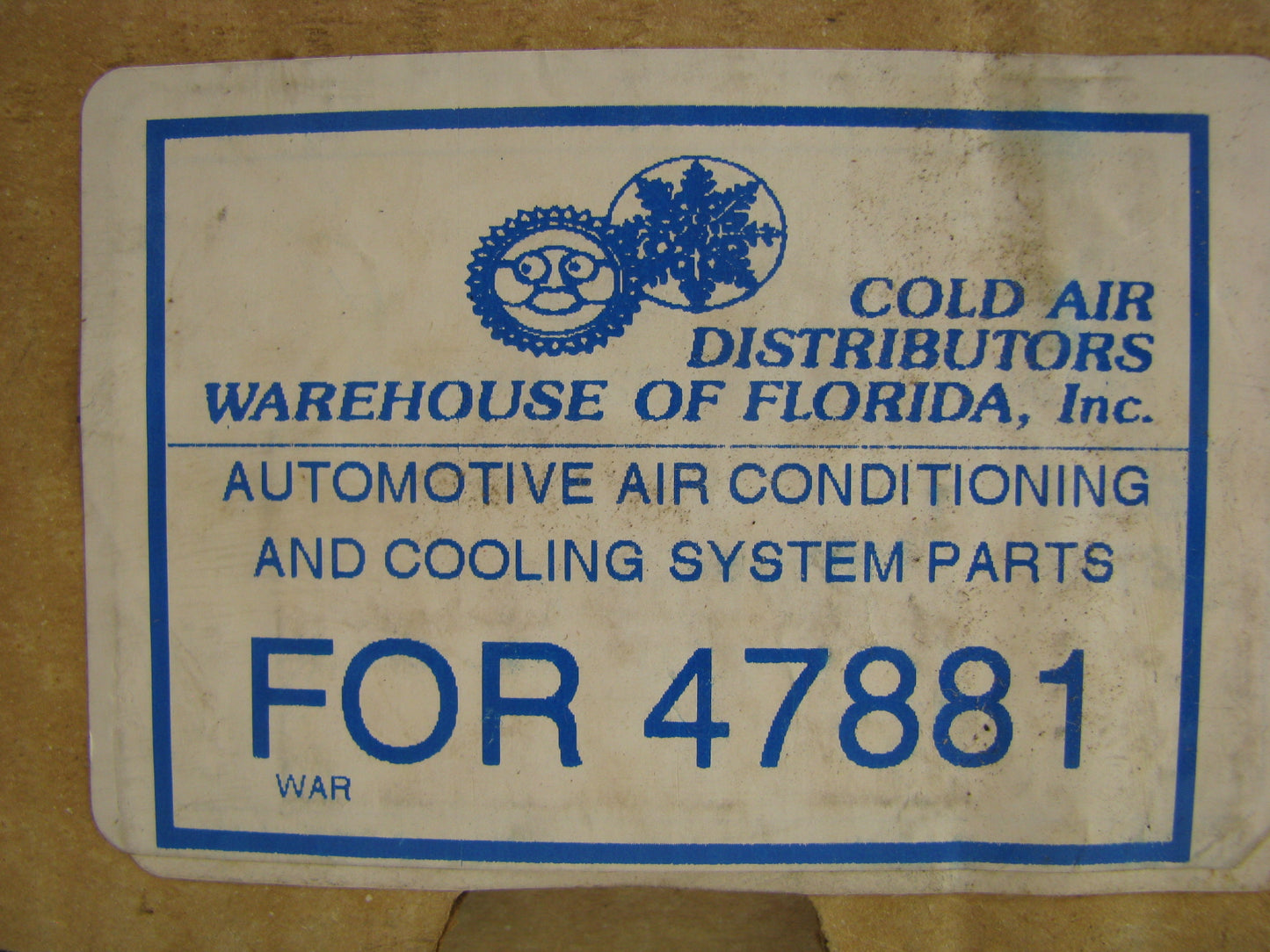 Cold Air Distributors 47881 A/C Compressor Clutch Assembly For FS10