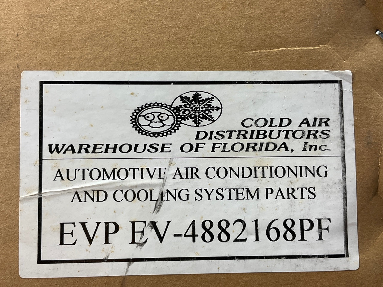 Cold Air Distributors EV-4882168PF A/C Evaporator Core