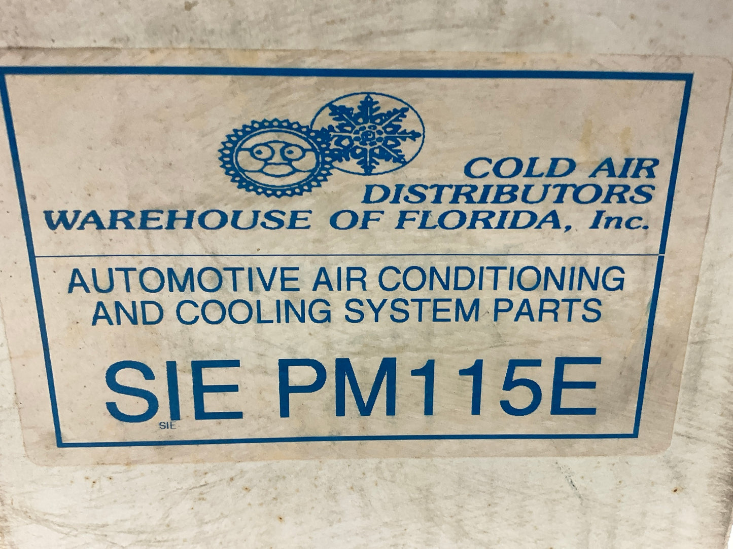 Cold Air Distributors PM115E HVAC Blower Motor